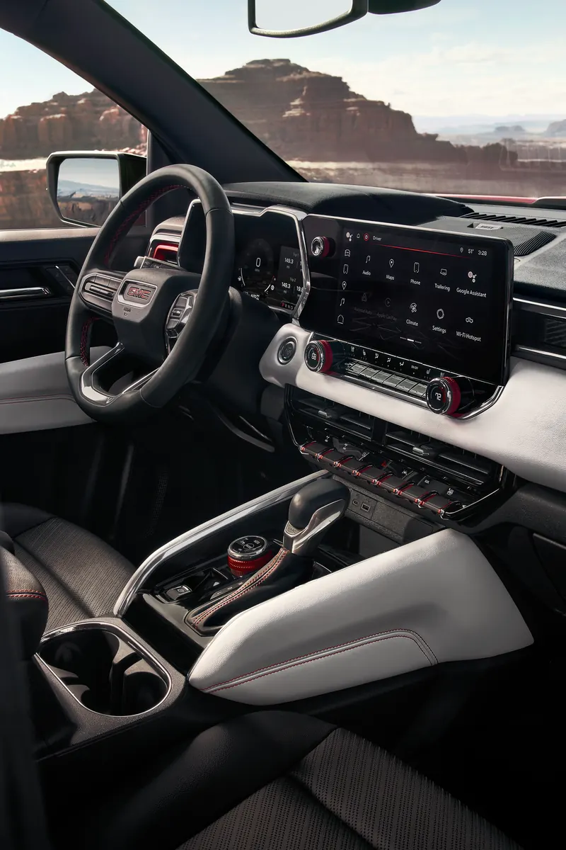 2026 GMC Canyon infotainment system at Mike Smith Buick GMC in Lockport NY