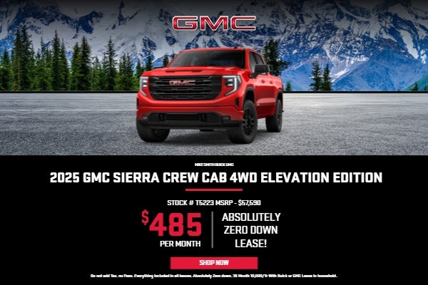 2025 GMC Sierra Crew Cab 4WD Elevation Edition