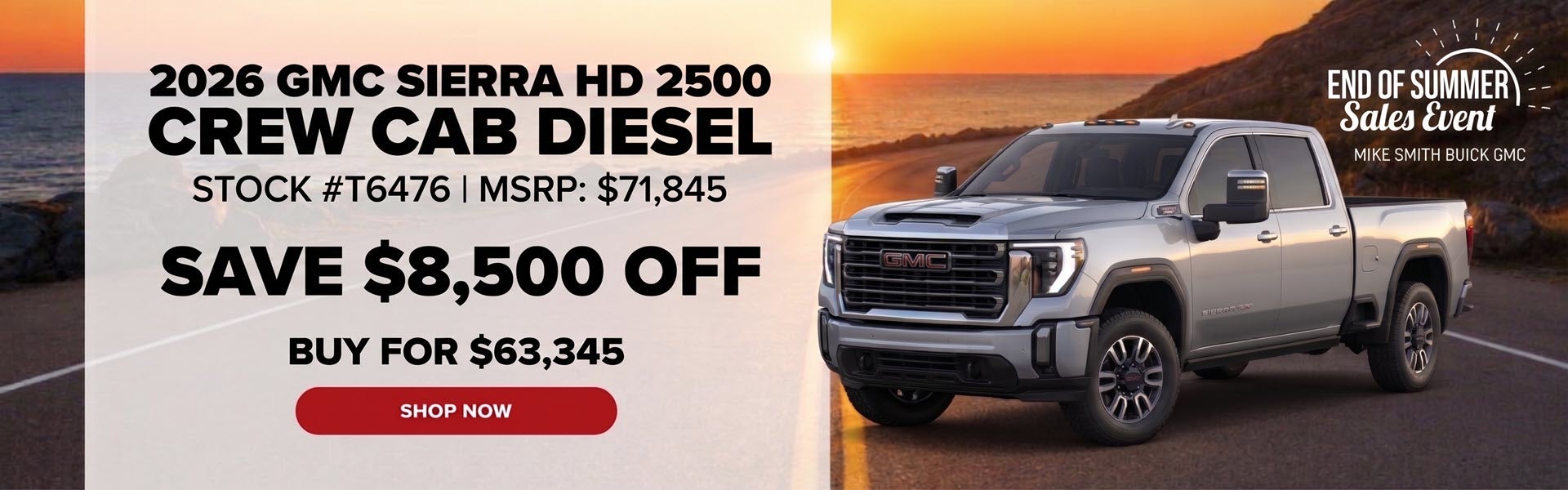2026 GMC HD 2500 Crew Cab Diesel