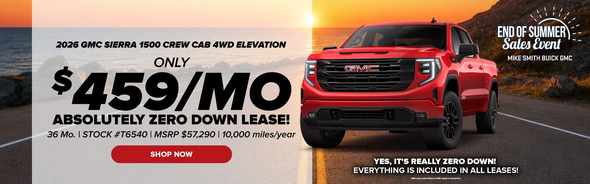 2026 GMC Sierra 1500 Crew Cab 4WD Elevation
