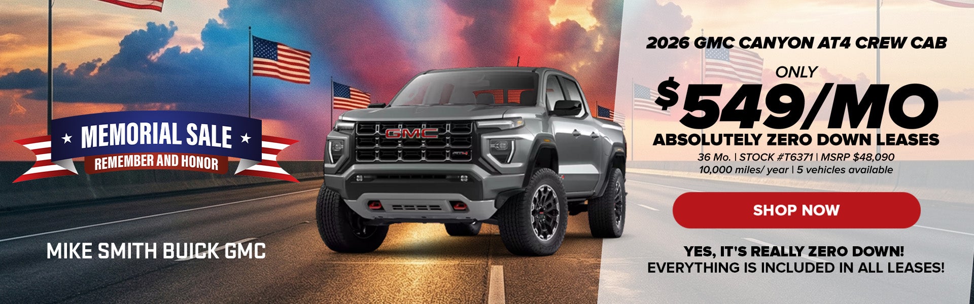 2026 GMC Canyon