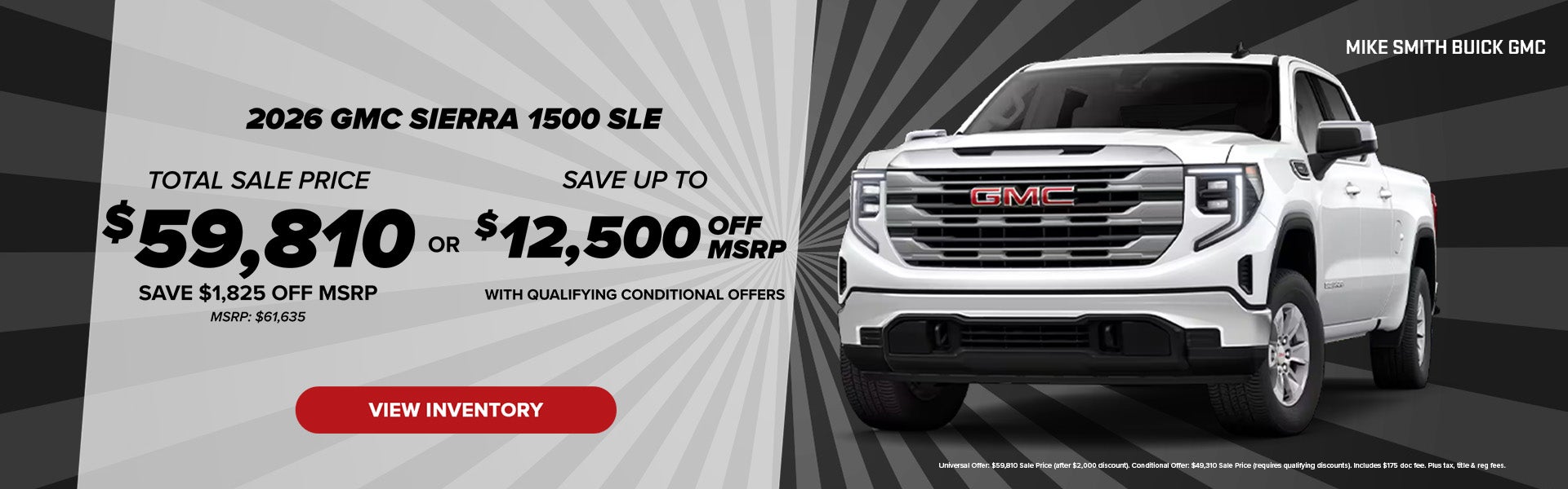 2026 GMC Sierra 1500 SLE