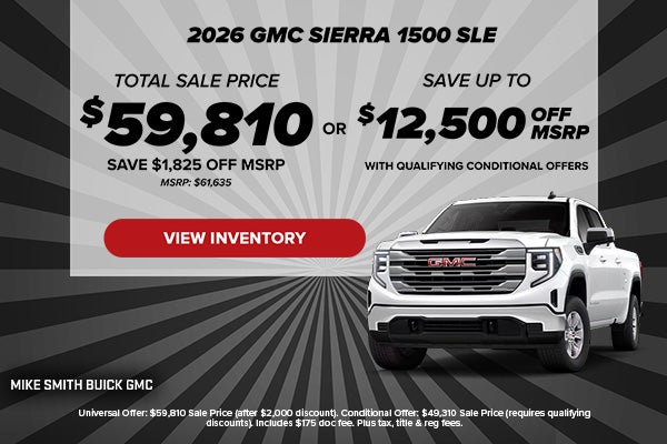 2026 GMC Sierra 1500 SLE