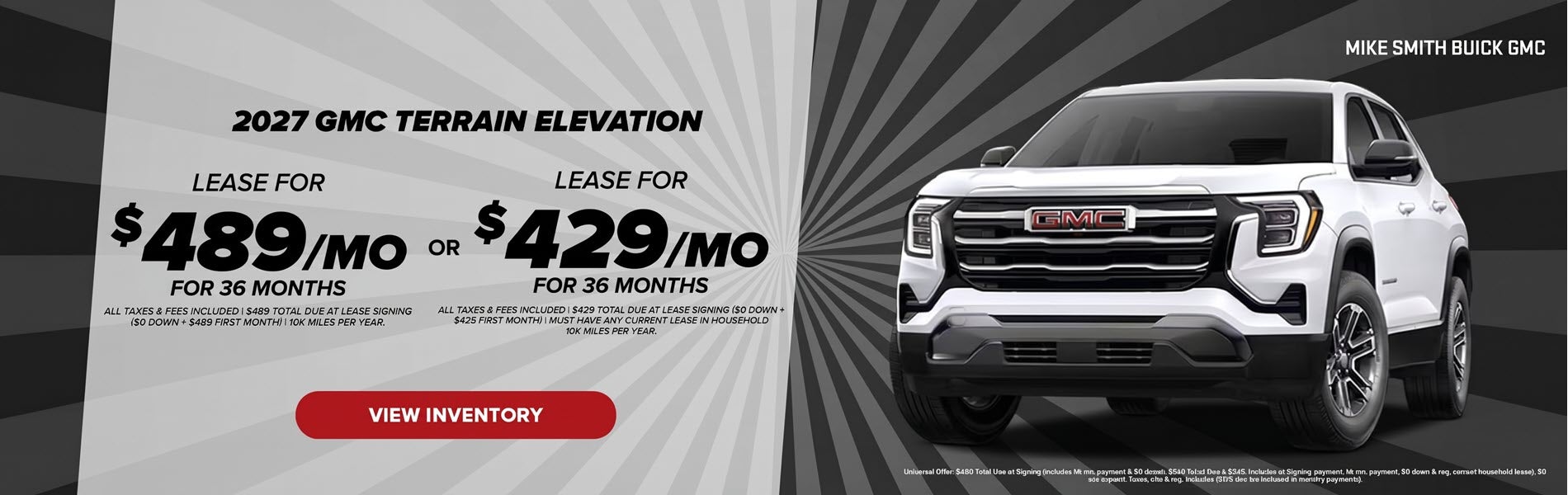 2027 GMC Terrain Elevation
